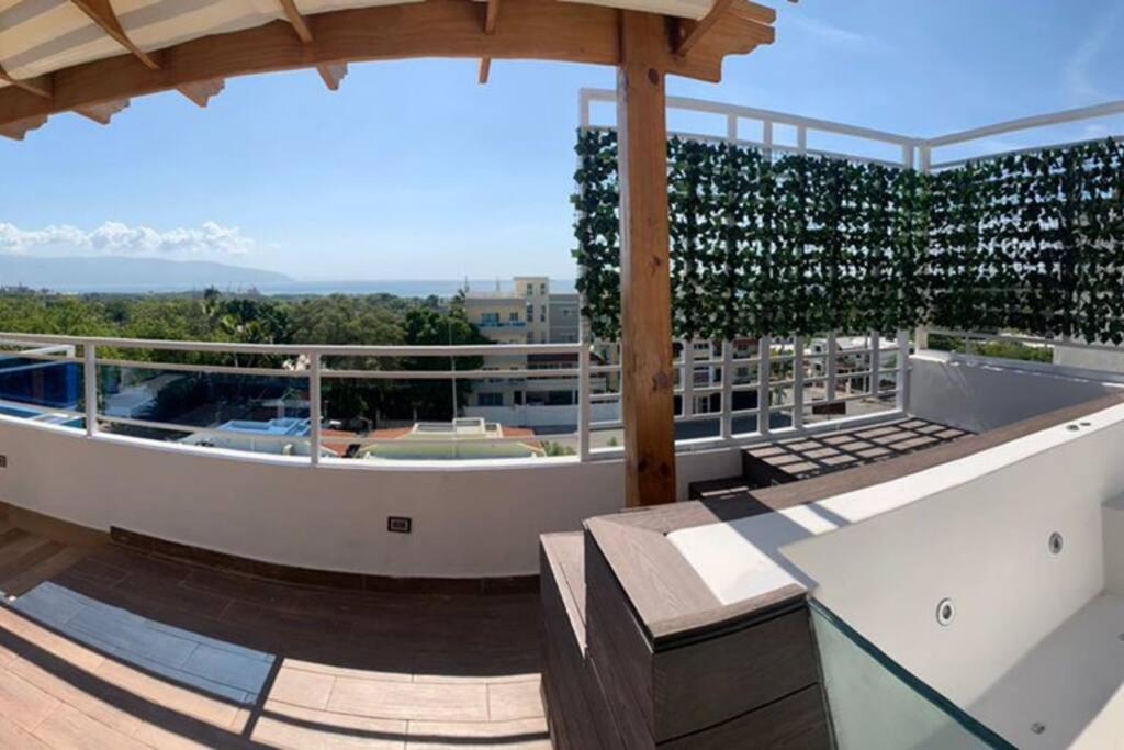 Apart. Bbq, Jacuzzi Y Vista Al Mar, 4Hb/Ac. Leilighet Barahona Eksteriør bilde